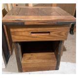 Wooden side table