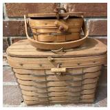 2 Longaberger Heartland baskets