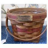 Longaberger Poinsettia with protector