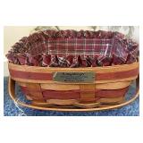 Longaberger Bayberry with liner and protector