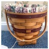 Longaberger Lilac with liner and protector