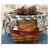 Longaberger Jingle bell liner protector
