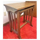 Mission oak desk