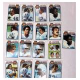 1979 Topps Miami Dolphins cards including Bob