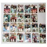 1979 Topps Washington Redskins cards with Joe