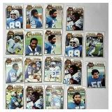 1979 Topps Detroit Lions cards