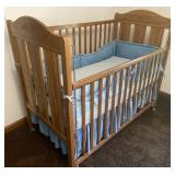 Oak crib