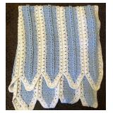 Afghan baby blanket Handmade