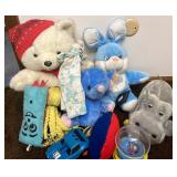 Vintage plush animals and more