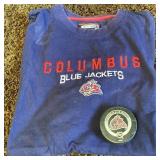 Extra large blue jackets T-shirt with official