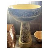 Burley clay Jardinière and pedestal Never used