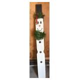 Wooden snowman Decour