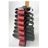 Red and green wood splint  tree