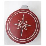 Red Ornament with Protector and lid