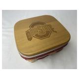 Ohio State medium berry with protector and lid