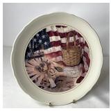 Preserving our craft patriotic plate
