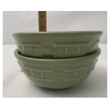 Sage Soup/salad bowls gently used condition