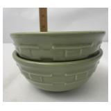 Sage Soup/salad bowls gently used condition