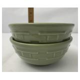 Sage Soup/salad bowls gently used condition