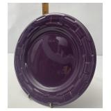 Eggplant luncheon plate