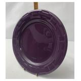 Eggplant dinner plate gently used