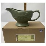 NIB Sage gravy boat