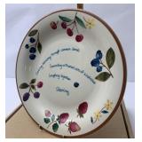 NIB berry serving platter