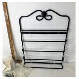 NIB Magazine wall rack with original hanging