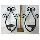 Set of two wall sconces