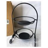 2 tier 6 inch pie server