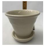 Ivory flower pot