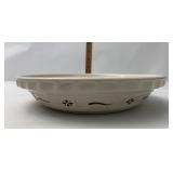 USA red pie plate