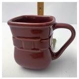 Paprika soft square mug