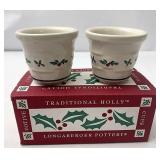 NIB USA Traditional Holly votives