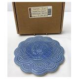 NIB USA  American craft cornflower trivet