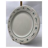 USA  green dinner plate used condition