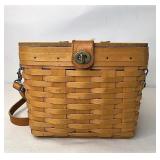 Shoulder purse With liner and protector