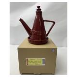 NIB Paprika oil bottle and plate