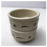 USA Green set of two ramekins