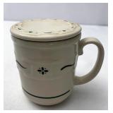 USA Green mug with coaster/lid which is in used