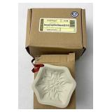 NIB Set of three snowflake Cookie mold ornaments