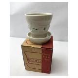 USA Green flower pot