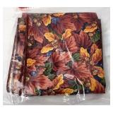 2 Fall foliage napkins