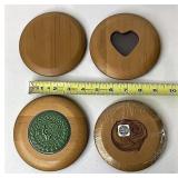 4 circle lids