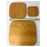 3 Square lids