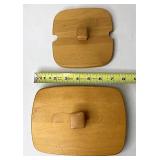 Address and coaster tote