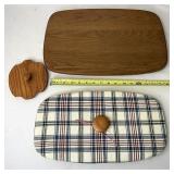 3 Non-Longaberger lids