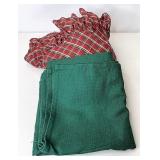 Tablecloth and fabric square