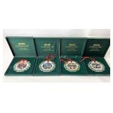 4 Hometown Christmas ornaments