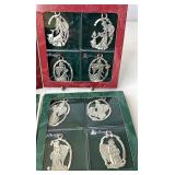 8 Angel Ornaments